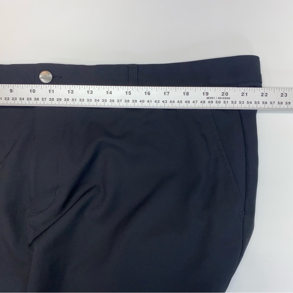 Adidas Mens Performance Golf Pants Black 42x32 - Picture 6 of 10